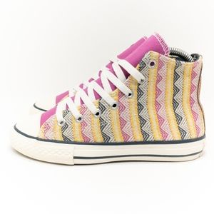 Converse CTAS Hi-top Sneaker Pink/Gold